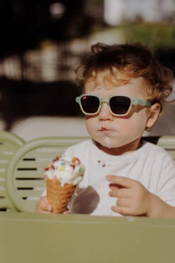 HELLO HOSSY LUNETTES DE SOLEIL "MINI JERRY" TURQUOISE/CRÈME -Bébé Produits Vente hello hossy lunettes de soleil mini jerry turquois 2