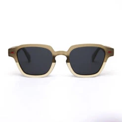 HELLO HOSSY LUNETTES DE SOLEIL "MINI JIMMY" CARAMEL/CRÈME