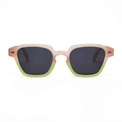 HELLO HOSSY LUNETTES DE SOLEIL "MINI MIA" ROSE/LIMONADE