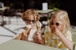 HELLO HOSSY LUNETTES DE SOLEIL "MINI ROSY" ROSE/PÊCHE -Bébé Produits Vente hello hossy lunettes de soleil mini rosy rose pech 2