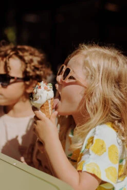 HELLO HOSSY LUNETTES DE SOLEIL "MINI ROSY" ROSE/PÊCHE -Bébé Produits Vente hello hossy lunettes de soleil mini rosy rose pech 3