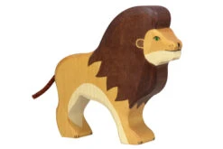 HOLZTIGER TERRE SAUVAGE - LION DEBOUT EN BOIS