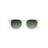 IZIPIZI LUNETTES DE SOLEIL ADULTE "LA TRAPÈZE" #E QUIET GREEN