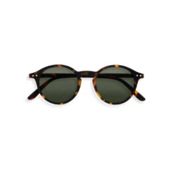 IZIPIZI LUNETTES DE SOLEIL ADULTE "L'ICONIQUE" #D ECAILLE TORTUE VERRE TEINTÉ VERT