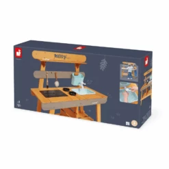 JANOD CUISINE D'EXTÉRIEUR EN BOIS - MUDDY LAB 12 JANOD CUISINE D'EXTÉRIEUR EN BOIS - MUDDY LAB -Bébé Produits Vente janod cuisine dexterieur en bois muddy lab 2