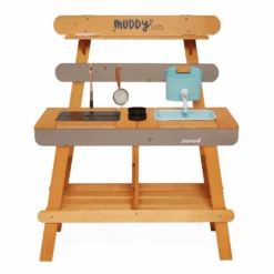 JANOD CUISINE D'EXTÉRIEUR EN BOIS - MUDDY LAB 14 JANOD CUISINE D'EXTÉRIEUR EN BOIS - MUDDY LAB -Bébé Produits Vente janod cuisine dexterieur en bois muddy lab 4