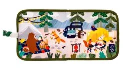 JAQ JAQ BIRD CAHIER ARDOISE EFFAÇABLE "CAMPING" -Bébé Produits Vente jaq jaq bird cahier ardoise effacable camping 2