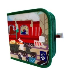 JAQ JAQ BIRD CAHIER ARDOISE EFFAÇABLE "TRAIN" -Bébé Produits Vente jaq jaq bird cahier ardoise effacable train 3