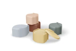 KONGES SLOJD 5 POTS PÂTE À MODELER NATURELLE LEMON MULTICOLORE