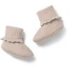 KONGES SLOJD CHAUSSONS DE NAISSANCE TOMAMA - PEACH DUST