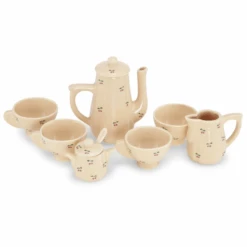 KONGES SLOJD SERVICE À THÉ POUPÉE CÉRAMIQUE - CHERRY