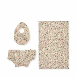 KONGES SLOJD SET POUPÉE - BAVOIR COUCHE COUVERTURE - LOULOUDI