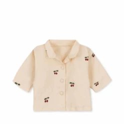 KONGES SLOJD SET POUPÉE - PYJAMA & DOUDOU - CHERRY -Bébé Produits Vente konges slojd set poupee pyjama doudou cherry 7