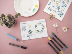 LA PETITE ÉPICERIE DIY PAPETERIE - APPRENDRE À DESSINER LES FLEURS 5 LA PETITE ÉPICERIE DIY PAPETERIE - APPRENDRE À DESSINER LES FLEURS -Bébé Produits Vente la petite epicerie diy papeterie apprendre a dessi 2