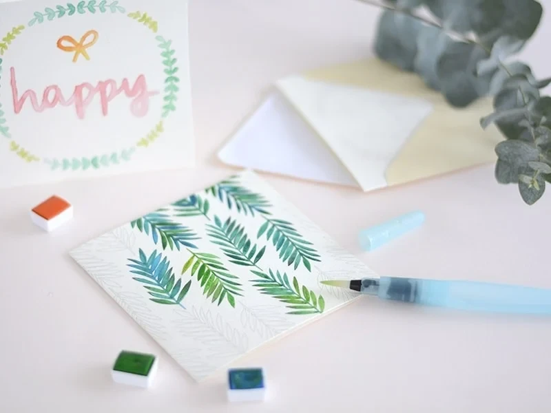 LA PETITE ÉPICERIE DIY PAPETERIE - MES CARTES À L'AQUARELLE 2 LA PETITE ÉPICERIE DIY PAPETERIE - MES CARTES À L'AQUARELLE – Image 2