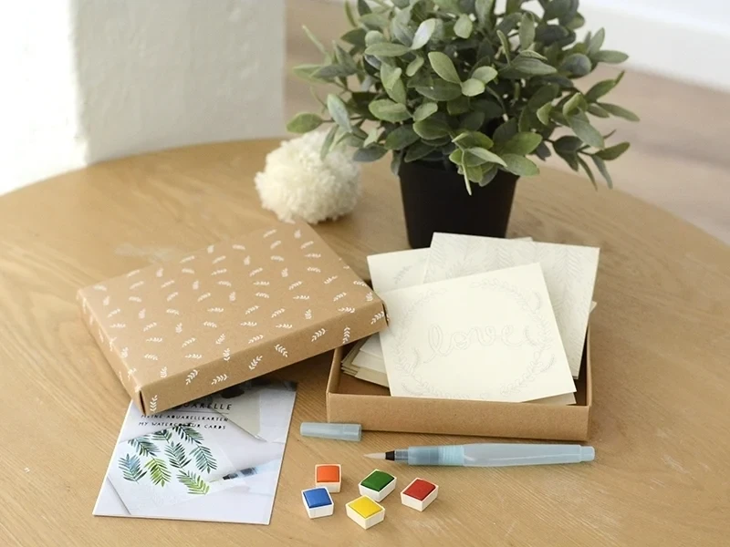 LA PETITE ÉPICERIE DIY PAPETERIE - MES CARTES À L'AQUARELLE 3 LA PETITE ÉPICERIE DIY PAPETERIE - MES CARTES À L'AQUARELLE – Image 3