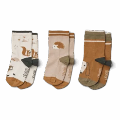 LIEWOOD 3 X PAIRES DE CHAUSSETTES "SILAS" FRIENDSHIP SANDY MIX