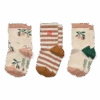 LIEWOOD 3 X PAIRES DE CHAUSSETTES "SILAS" PEACH SEA SHELL MIX