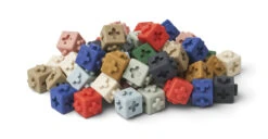 LIEWOOD 50 CUBES DE CONSTRUCTION "LINKS" EDEN MULTI MIX