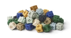 LIEWOOD 50 CUBES DE CONSTRUCTION "LINKS" MIDNIGHT NAVY MULTI MIX