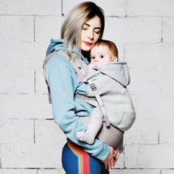 LOVE RADIUS PACK HOODIECARRIER COTON GRIS ATHLÉTIQUE + BOOSTER