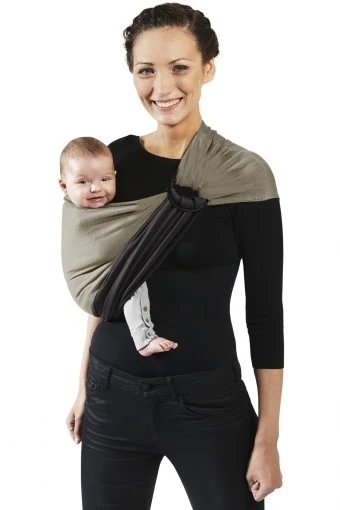 LOVE RADIUS PETITE ECHARPE DE PORTAGE SANS NOEUD "PESN" ANTHRACITE/OLIVE 1 LOVE RADIUS PETITE ECHARPE DE PORTAGE SANS NOEUD "PESN" ANTHRACITE/OLIVE