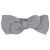 LUCIOLE ET PETIT POIS BANDEAU MINI - DOUBLE GAZE BLEU GRIS