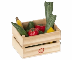 MAILEG CAGETTE DE FRUITS ET LEGUMES (COLLECTION MOBILIER MAILEG)