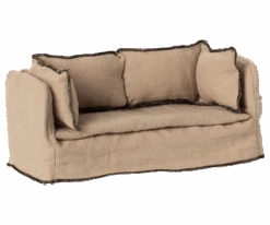 MAILEG CANAPÉ MINIATURE BEIGE (MOBILIER MAILEG) -Bébé Produits Vente maileg canape miniature beige mobilier maileg 2