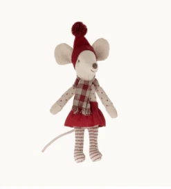 MAILEG GRAND SOEUR SOURIS 13CM - (COLLECTION NOEL MAILEG 2022)