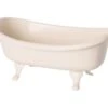 MAILEG GRANDE BAIGNOIRE MÉTAL BLANC 7,5CM