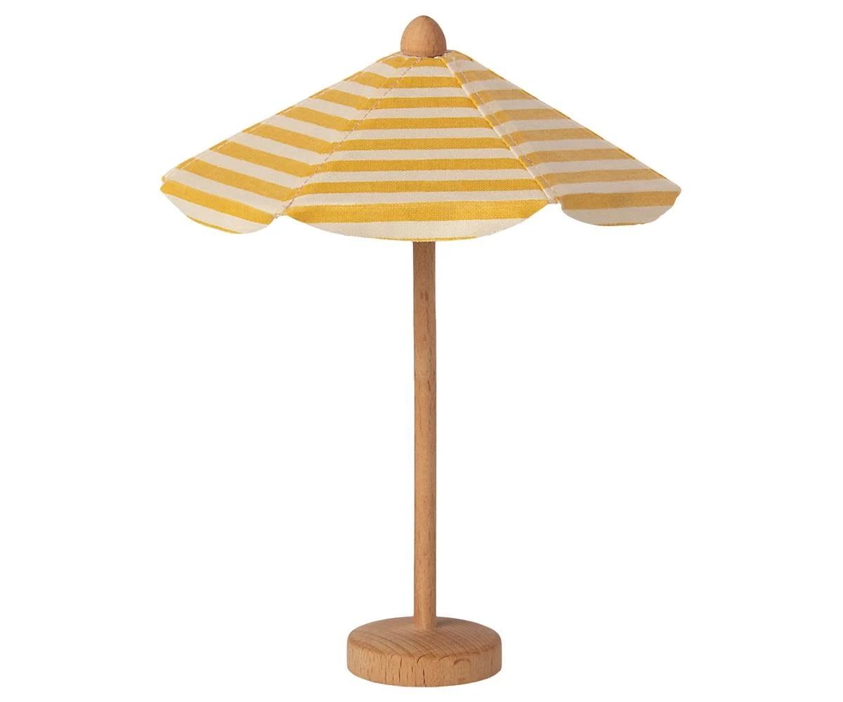 MAILEG PARASOL RAYÉ JAUNE & BLANC 15CM - ACCESSOIRES MAILEG 1 MAILEG PARASOL RAYÉ JAUNE & BLANC 15CM - ACCESSOIRES MAILEG