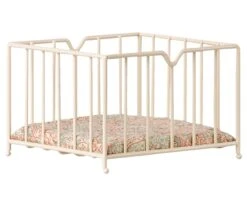 MAILEG PARC DE JEU EN MÉTAL BLANC 12CM - POUR BÉBÉ & PETITE SOURIS