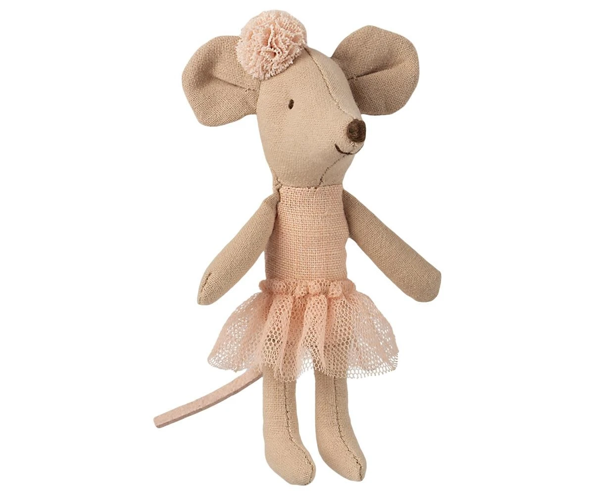 MAILEG PETITE SOEUR SOURIS 10CM - BALLERINE 1 MAILEG PETITE SOEUR SOURIS 10CM - BALLERINE