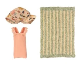 MAILEG TENUE GRANDE SOEUR SOURIS - COLLECTION PLAGE -Bébé Produits Vente maileg tenue grande soeur souris collection plage 2