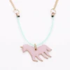 Meri-Meri MERI MERI COLLIER ÉMAILLÉ - LICORNE