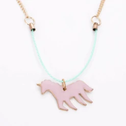 Meri-Meri MERI MERI COLLIER ÉMAILLÉ - LICORNE