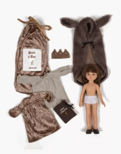 MINIKANE POUPÉE PEAU D'ÂNE CAROL - CONTES & LÉGENDES AMIGAS -Bébé Produits Vente minikane poupee peau dane carol contes legendes am 3