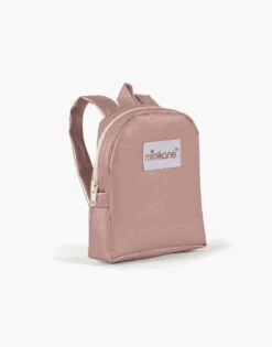 MINIKANE SAC À DOS POUPÉE 34CM "THÉO" GOLD ROSE