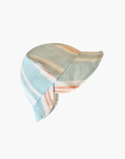 MINIKANE TENUE GORDIS 34-37CM - CASQUETTE "SUN" RAYÉE BLEUE