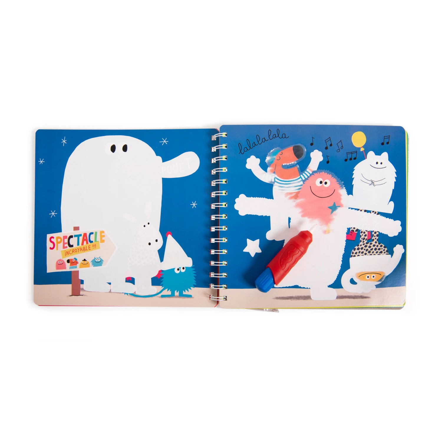 MOULIN ROTY COLORIAGE À L'EAU - PEINTURE PINCEAU MAGIQUE - LES SCHMOUKS 2 MOULIN ROTY COLORIAGE À L'EAU - PEINTURE PINCEAU MAGIQUE - LES SCHMOUKS – Image 2