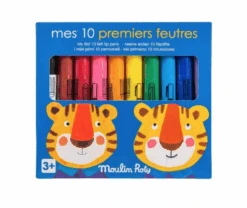 MOULIN ROTY MES 10 PREMIERS FEUTRES POINTE ARRONDIE - LES POPIPOP