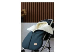 NOBODINOZ CHANCELIÈRE UNIVERSELLE IMPERMÉABLE "BABY ON THE GO" CARBON BLUE -Bébé Produits Vente nobodinoz chanceliere universelle impermeable baby 2