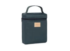 NOBODINOZ LUNCH BAG ISOTHERME 23X18X10CM "BABY ON THE GO" CARBON BLUE