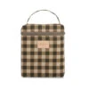 NOBODINOZ LUNCH BAG ISOTHERME HYDE PARK - GREEN CHECKS