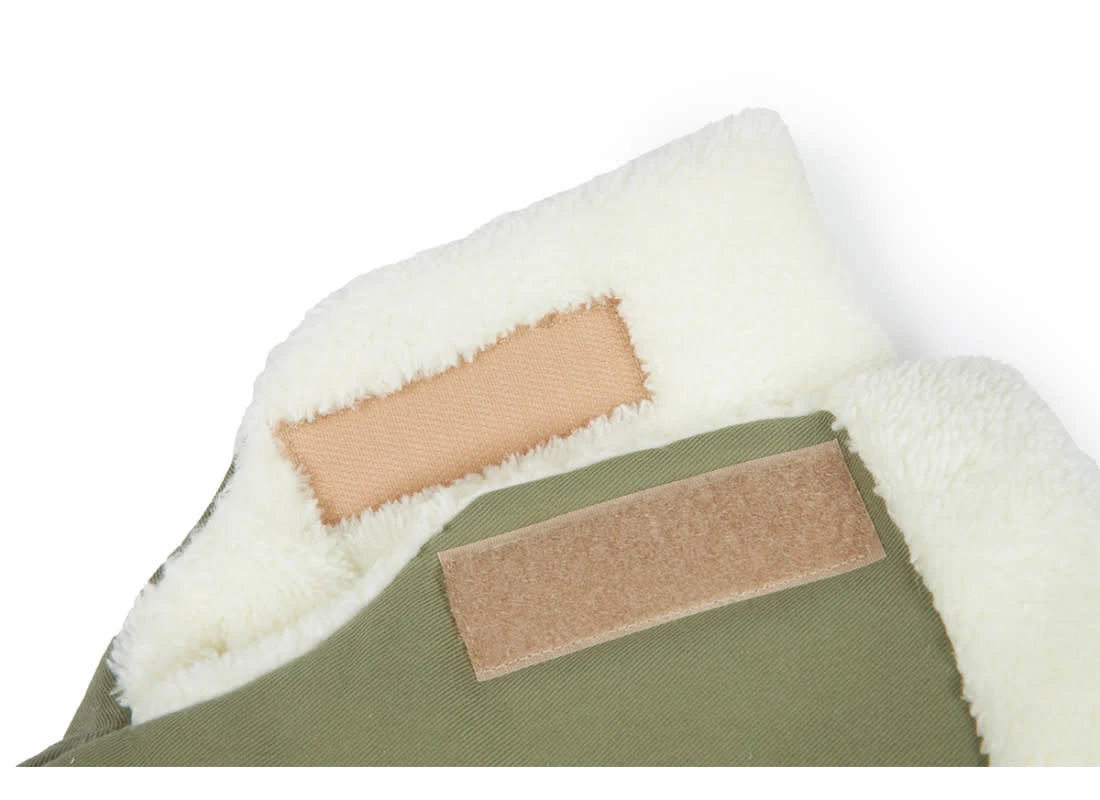 NOBODINOZ MOUFLES POUSSETTE IMPERMÉABLE "BABY ON THE GO" OLIVE GREEN 3 NOBODINOZ MOUFLES POUSSETTE IMPERMÉABLE "BABY ON THE GO" OLIVE GREEN – Image 3