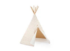 NOBODINOZ TIPI "ARIZONA" TAUPE STRIPES NATURAL