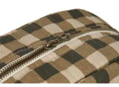 NOBODINOZ TROUSSE DE TOILETTE IMPERMÉABLE HYDE PARK - GREEN CHECKS -Bébé Produits Vente nobodinoz trousse de toilette impermeable hyde par 2