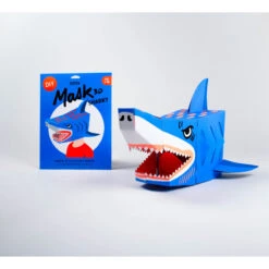 OMY MASQUE 3D À MONTER - REQUIN SHARKY -Bébé Produits Vente omy masque 3d a monter requin sharky 3