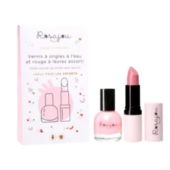 ROSAJOU DUO BALLERINE - BAUME À LÈVRE + VERNIS